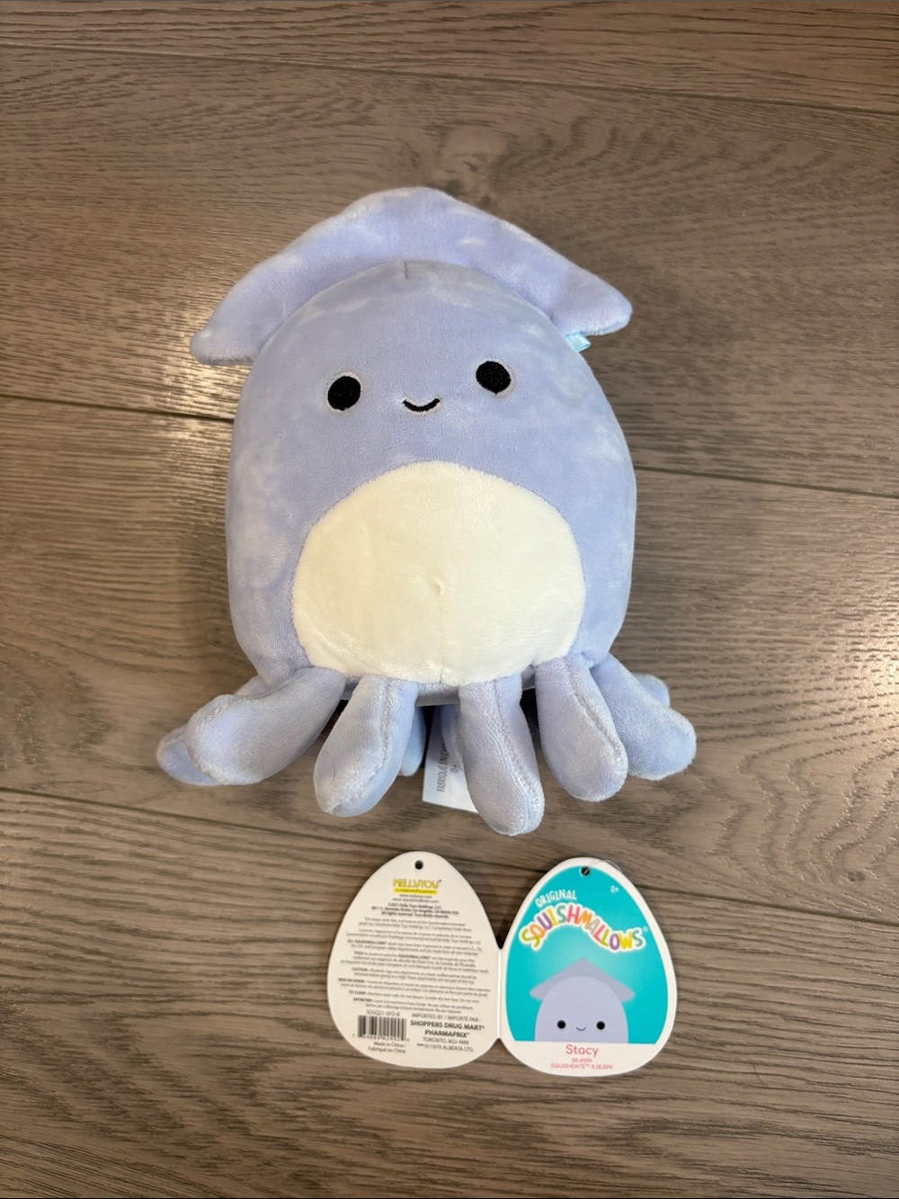 Stacy the Squid 5” Squishmallow BNWT *original Kelly toys plush*